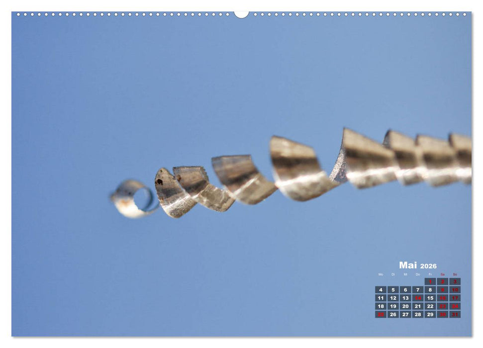 Metall - Schrott kunstvoll in Szene gesetzt (CALVENDO Premium Wandkalender 2026)