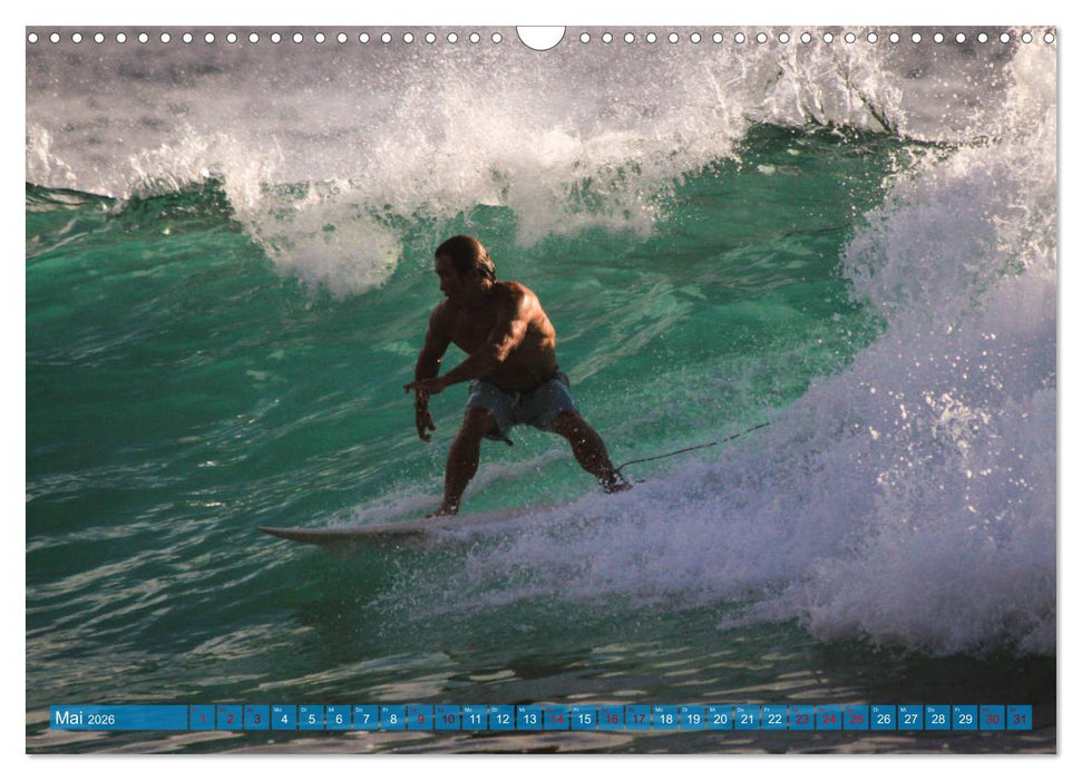 Hawaii´s Surfer (CALVENDO Wandkalender 2026)