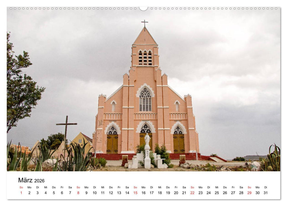 Curacao, die facettenreiche Karibikinsel (CALVENDO Premium Wandkalender 2026)