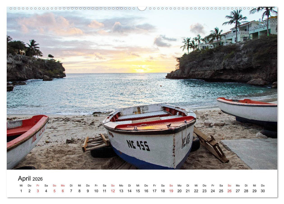 Curacao, die facettenreiche Karibikinsel (CALVENDO Premium Wandkalender 2026)