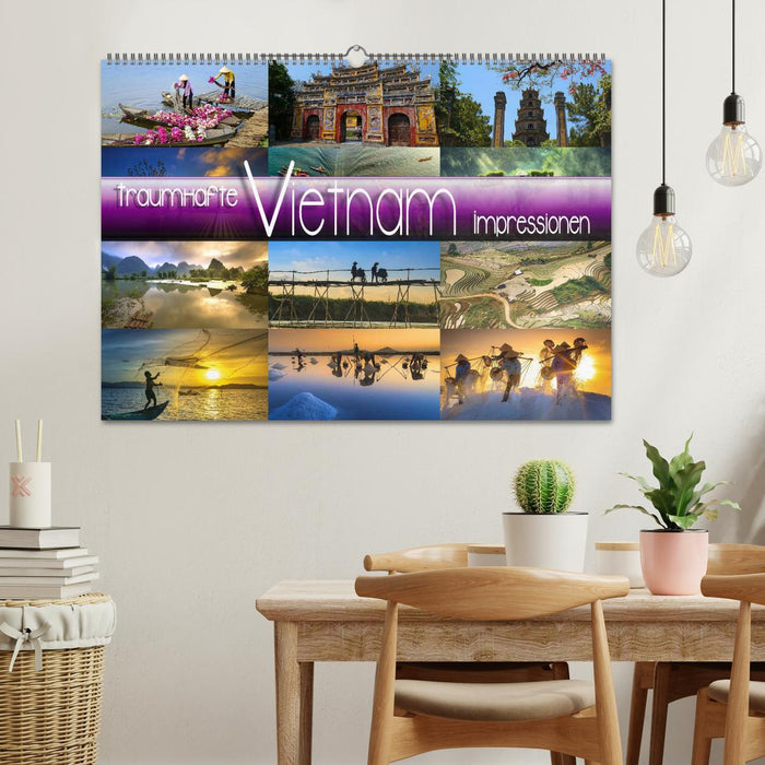 Traumhafte Vietnam Impressionen (CALVENDO Wandkalender 2026)