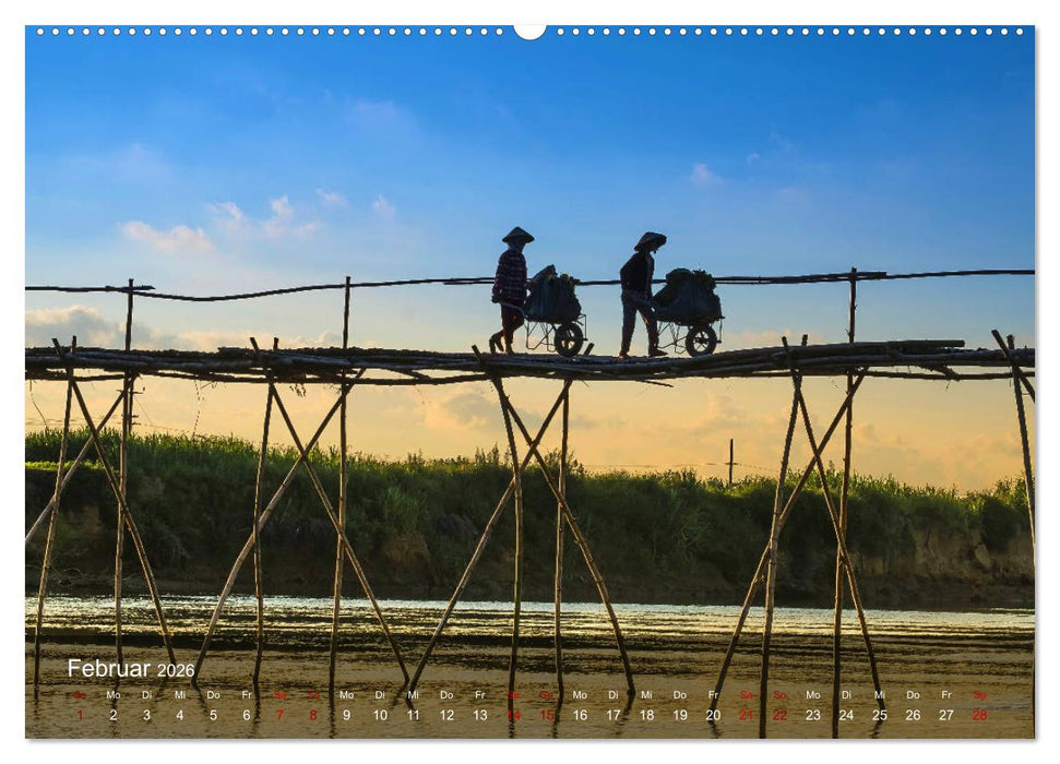 Traumhafte Vietnam Impressionen (CALVENDO Wandkalender 2026)
