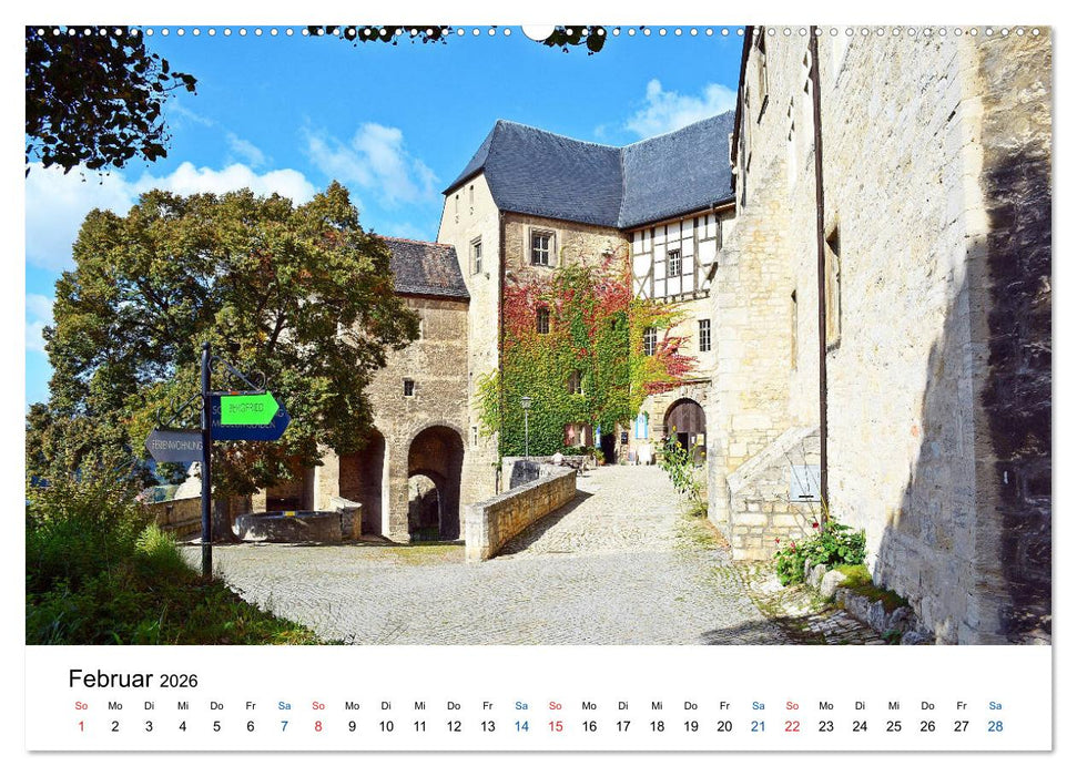 Freyburg an der Unstrut (CALVENDO Premium Wandkalender 2026)