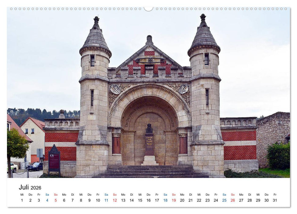 Freyburg an der Unstrut (CALVENDO Premium Wandkalender 2026)
