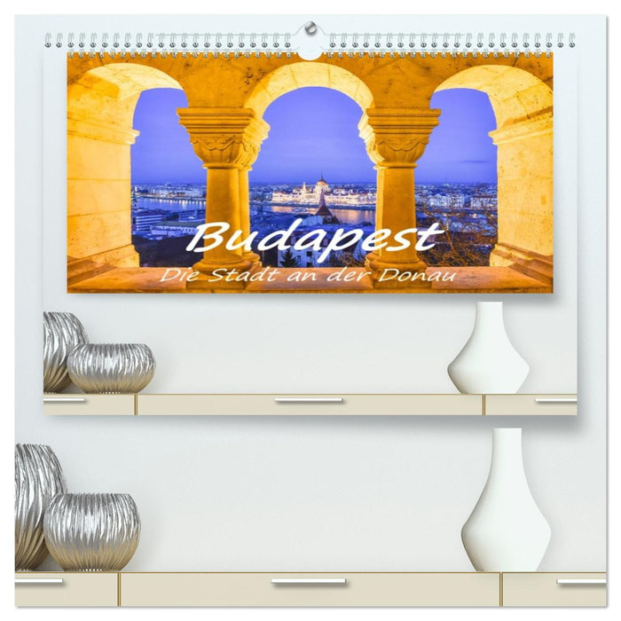 Budapest - Die Stadt an der Donau (CALVENDO Premium Wandkalender 2026)