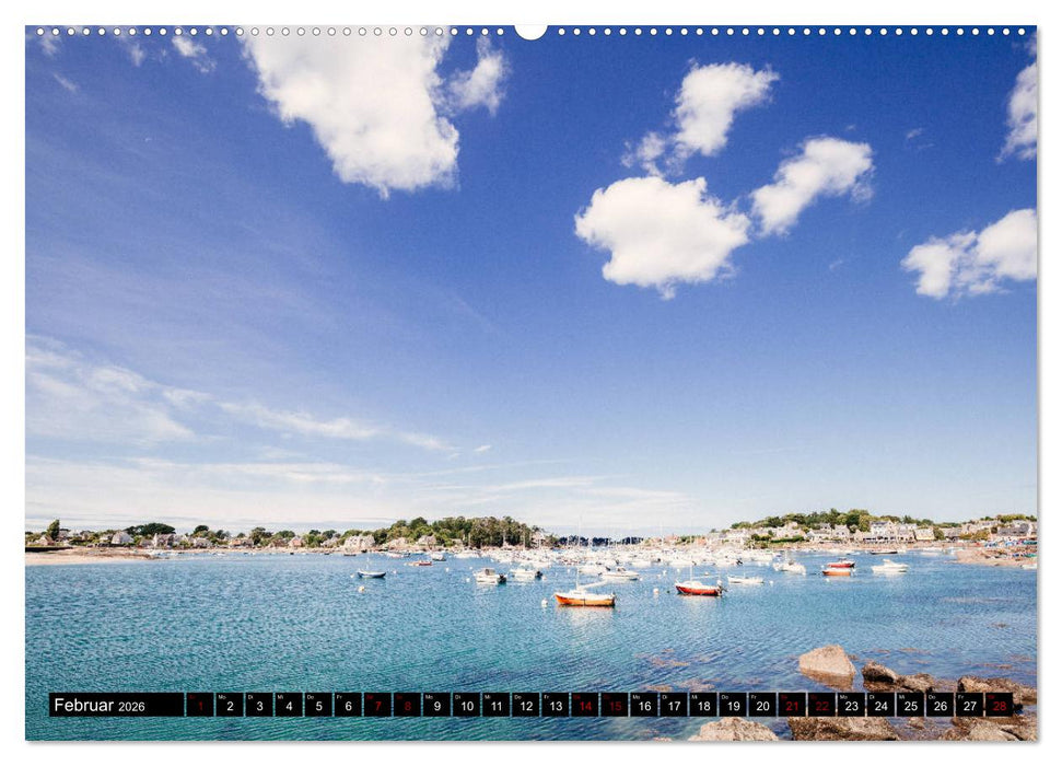 Frankreich - Traumstrände & Felsenküsten (CALVENDO Premium Wandkalender 2026)