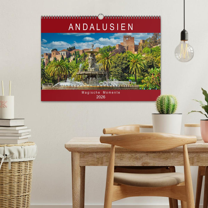 Andalusien - Magische Momente (CALVENDO Wandkalender 2026)