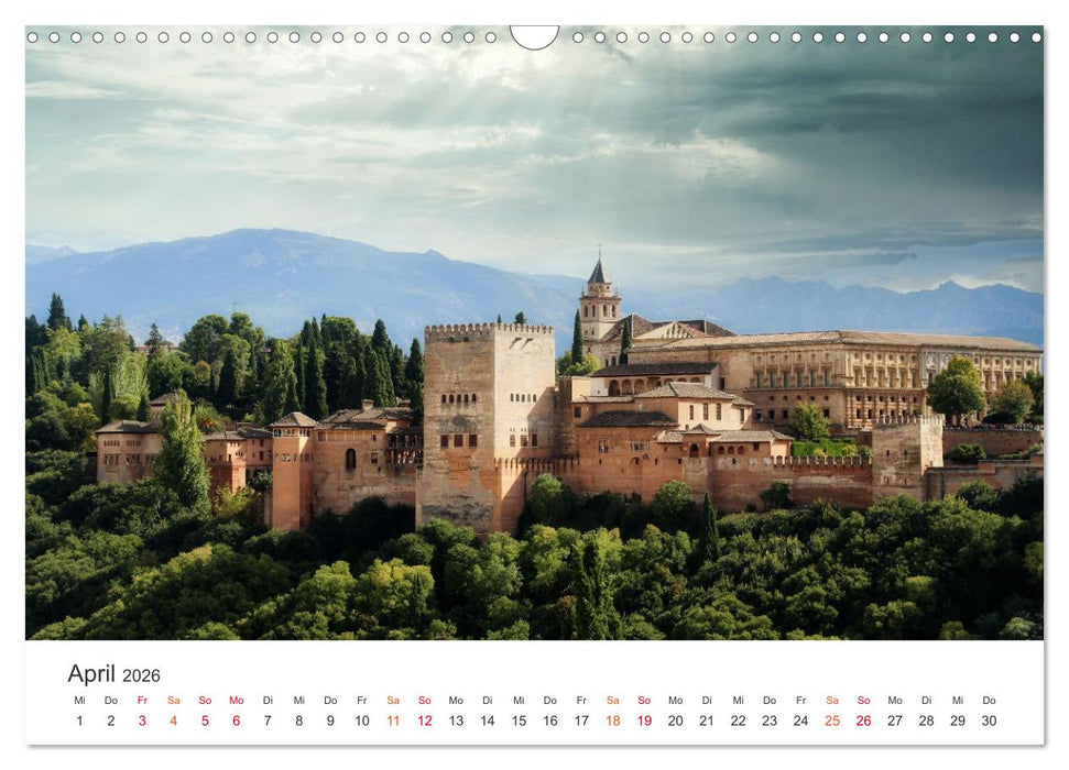 Andalusien - Magische Momente (CALVENDO Wandkalender 2026)