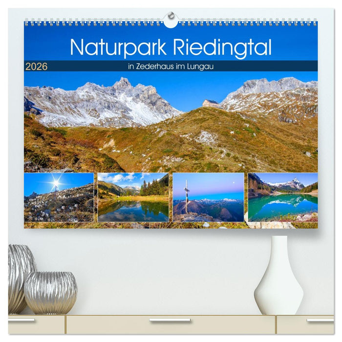 Naturpark Riedingtal (CALVENDO Premium Wandkalender 2026)