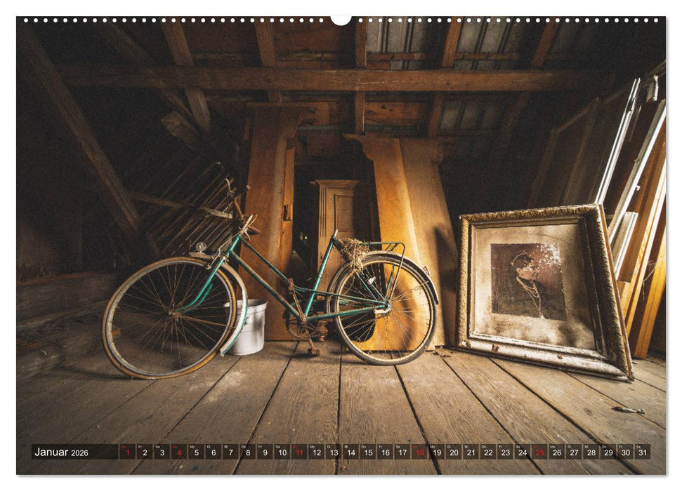 Faszination - Lost Places (CALVENDO Premium Wandkalender 2026)