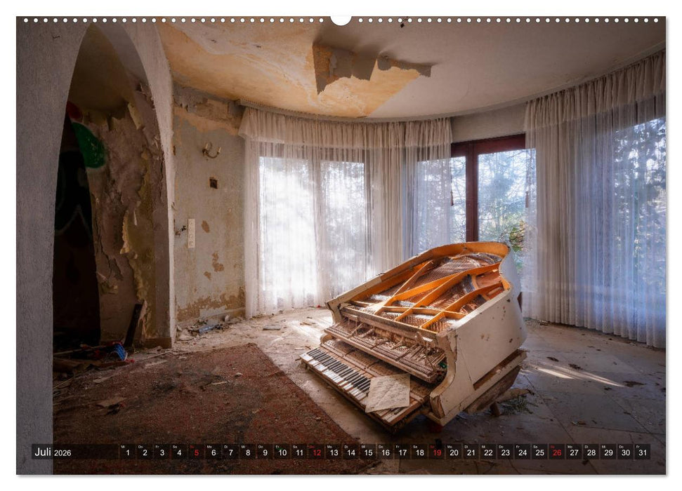 Faszination - Lost Places (CALVENDO Premium Wandkalender 2026)