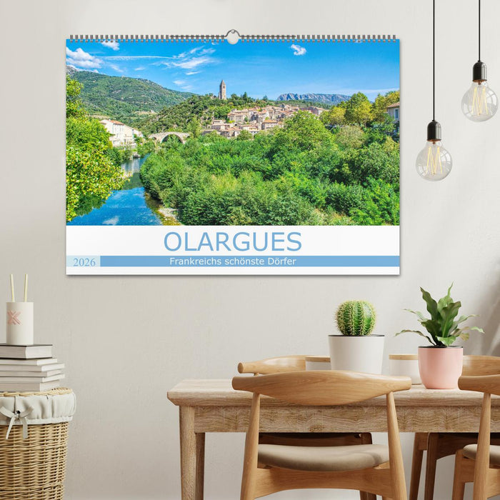 Frankreichs schönste Dörfer - Olargues (CALVENDO Wandkalender 2026)