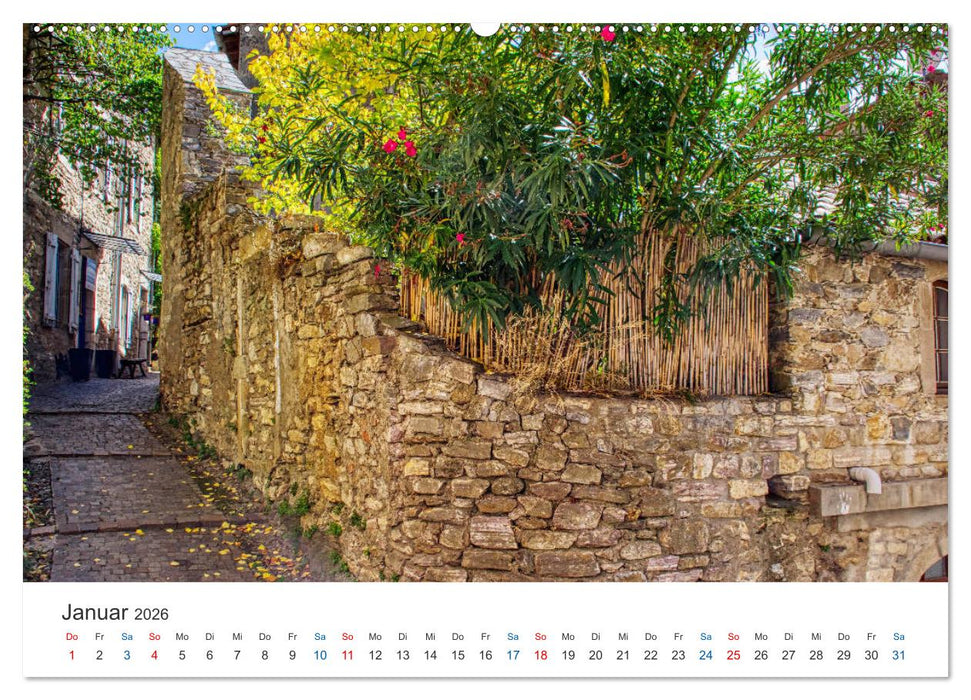 Frankreichs schönste Dörfer - Olargues (CALVENDO Wandkalender 2026)