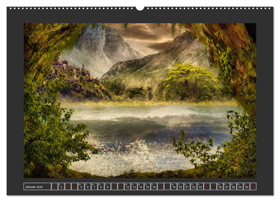 Magische Gefilde (CALVENDO Premium Wandkalender 2026)
