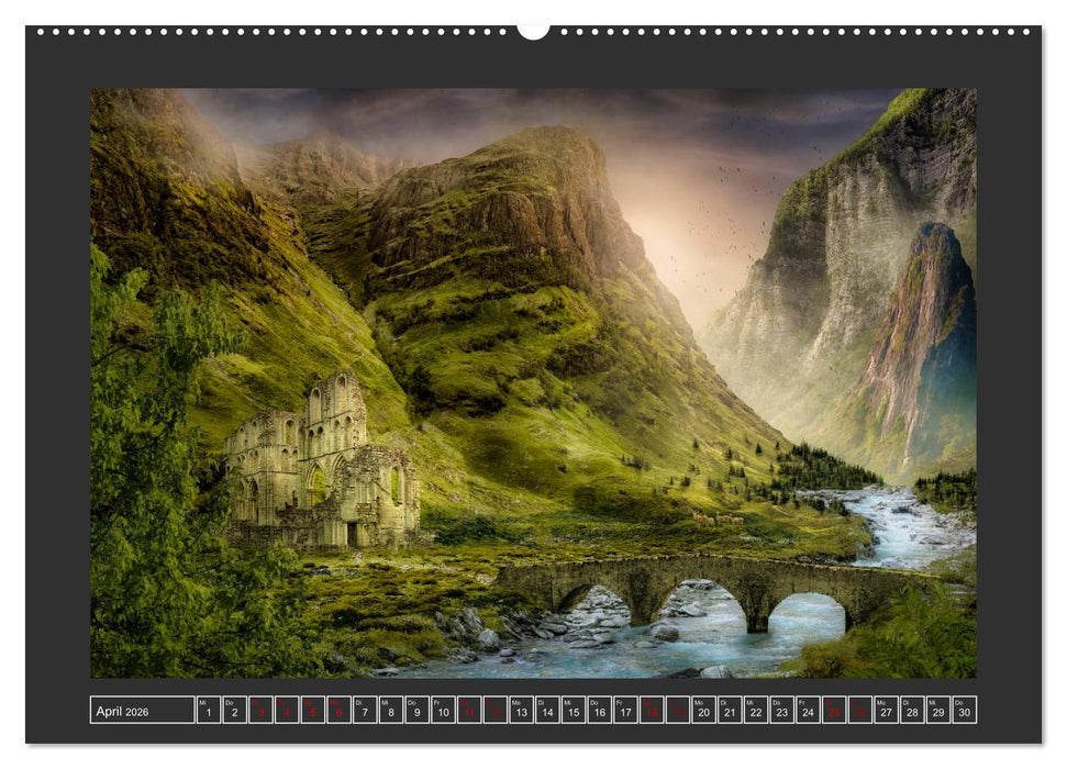 Magische Gefilde (CALVENDO Premium Wandkalender 2026)