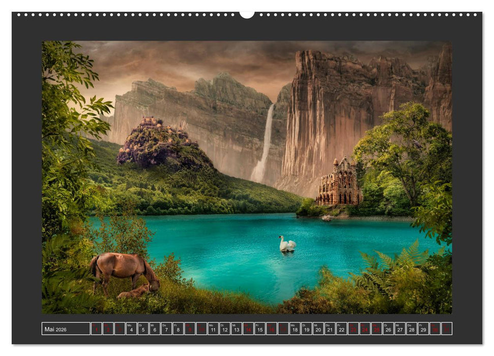 Magische Gefilde (CALVENDO Premium Wandkalender 2026)
