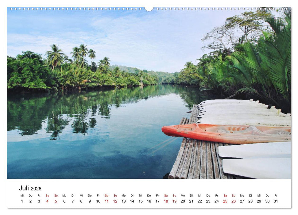 Philippinen - Faszinierende Inselwelten (CALVENDO Premium Wandkalender 2026)
