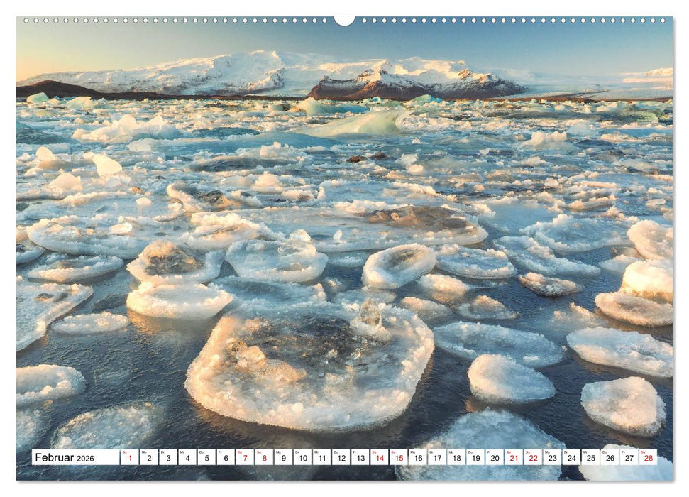 Sagenhafte Orte aus Eis und Schnee (CALVENDO Wandkalender 2026)