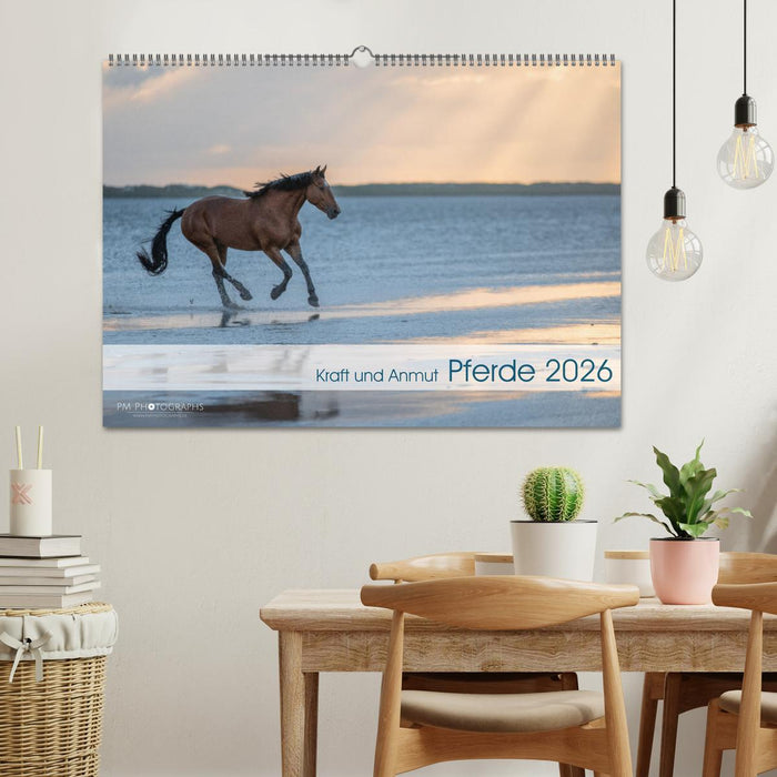 Pferde 2026 Kraft und Anmut (CALVENDO Wandkalender 2026)