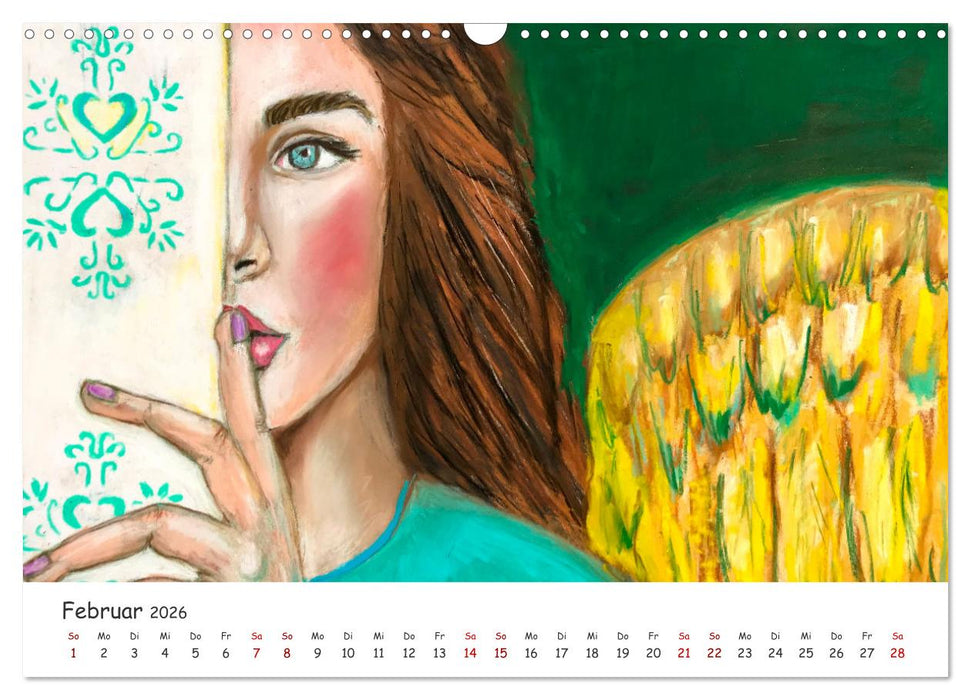 Engel sind immer mit uns (CALVENDO Wandkalender 2026)