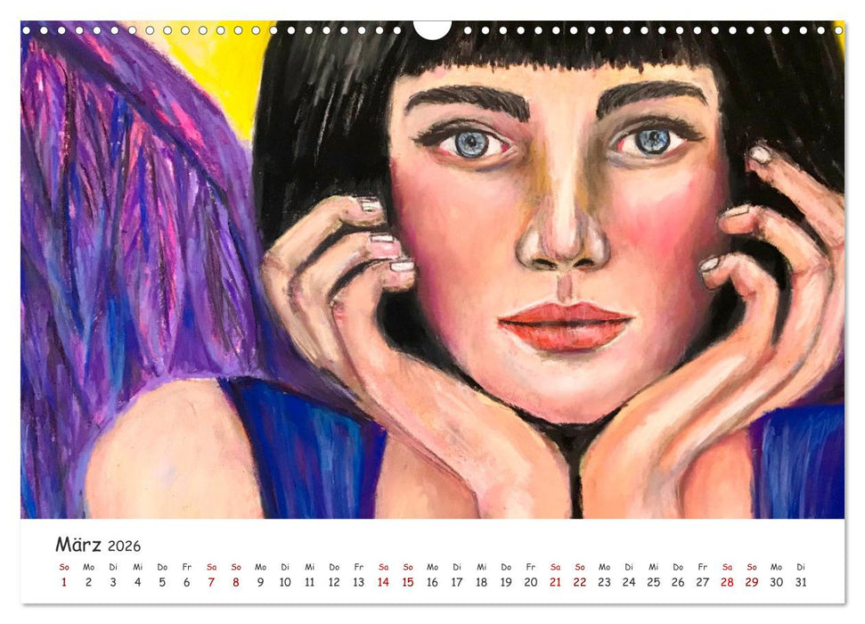 Engel sind immer mit uns (CALVENDO Wandkalender 2026)