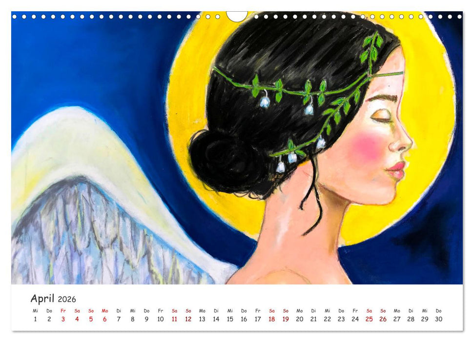 Engel sind immer mit uns (CALVENDO Wandkalender 2026)