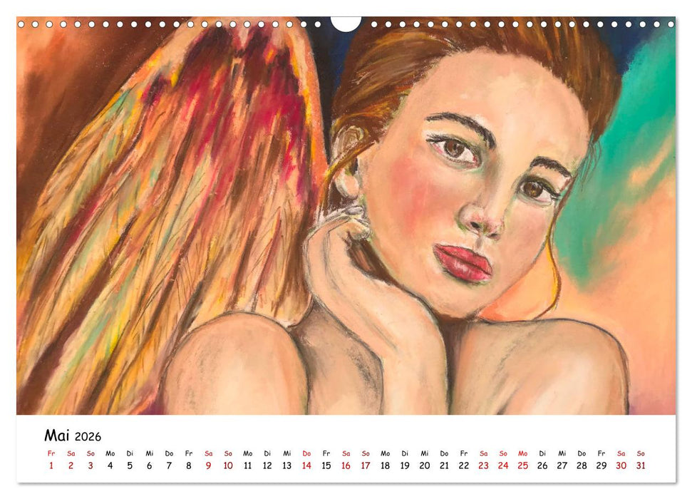 Engel sind immer mit uns (CALVENDO Wandkalender 2026)