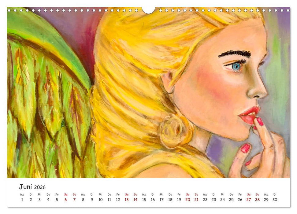 Engel sind immer mit uns (CALVENDO Wandkalender 2026)