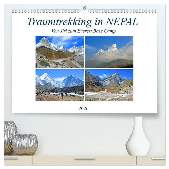 Traumtrekking in NEPAL (CALVENDO Premium Wandkalender 2026)