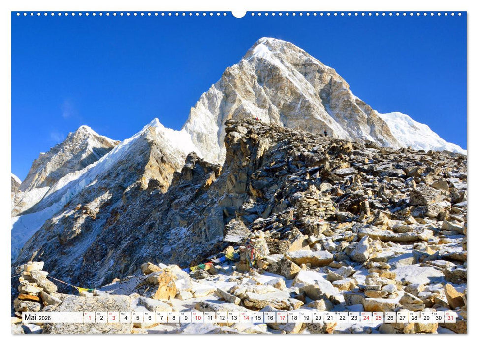 Traumtrekking in NEPAL (CALVENDO Premium Wandkalender 2026)