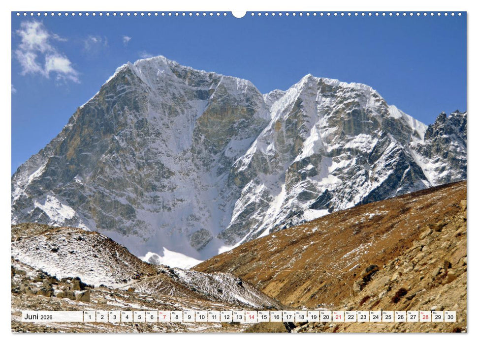 Traumtrekking in NEPAL (CALVENDO Premium Wandkalender 2026)