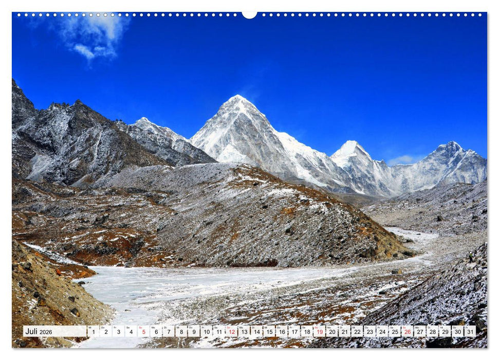 Traumtrekking in NEPAL (CALVENDO Premium Wandkalender 2026)