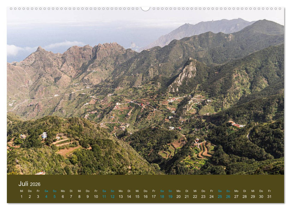 Wundervolles Teneriffa (CALVENDO Premium Wandkalender 2026)