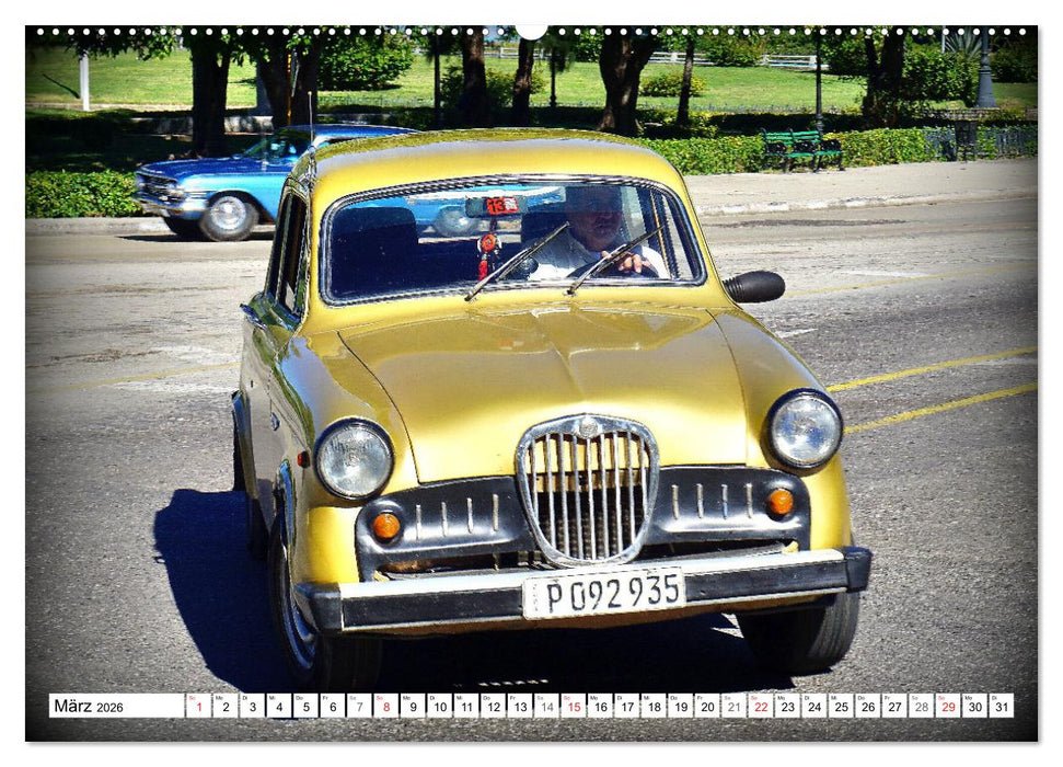 Oldtimer Raritäten - Britische Traditionsmarken (CALVENDO Premium Wandkalender 2026)