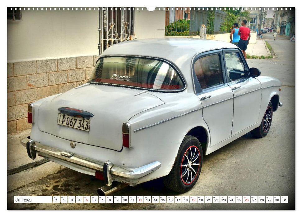 Oldtimer Raritäten - Britische Traditionsmarken (CALVENDO Premium Wandkalender 2026)