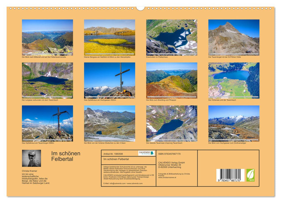 Im schönen Felbertal (CALVENDO Premium Wandkalender 2026)