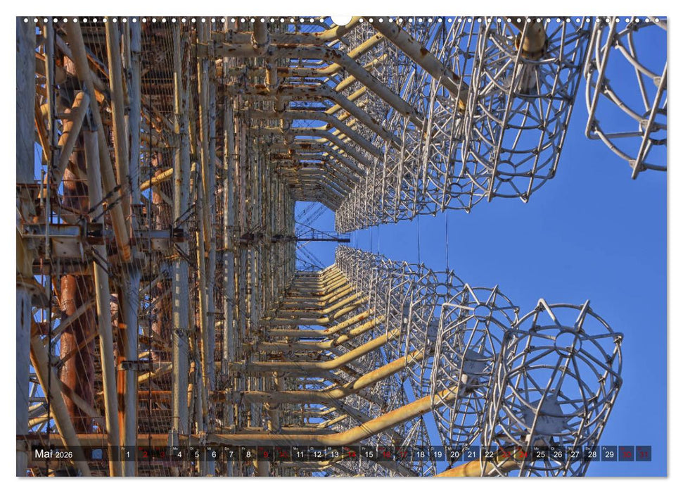 Tschernobyl - Prypjat - Die radioaktive Geisterstadt (CALVENDO Premium Wandkalender 2026)