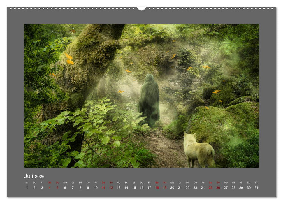 Weg des Zauberers (CALVENDO Premium Wandkalender 2026)