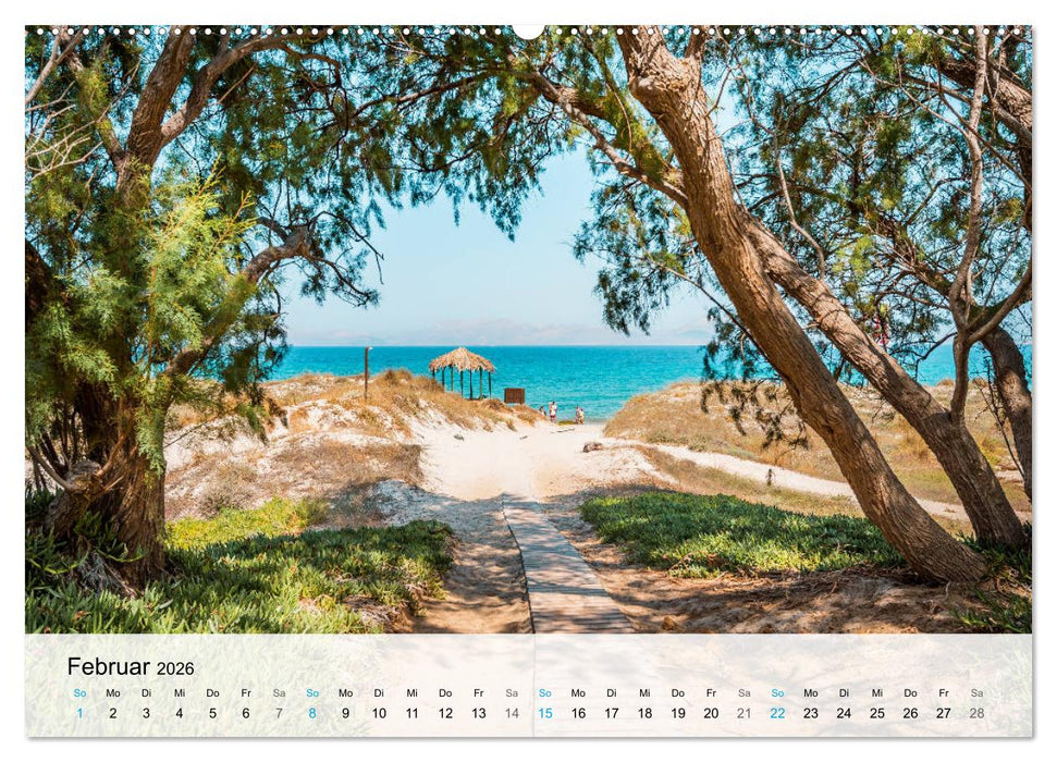 Insel Kos - Badeparadies der Südägäis (CALVENDO Wandkalender 2026)