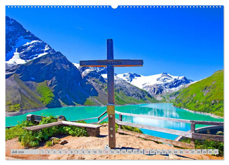 Die Hochgebirgs-Stauseen (CALVENDO Premium Wandkalender 2026)