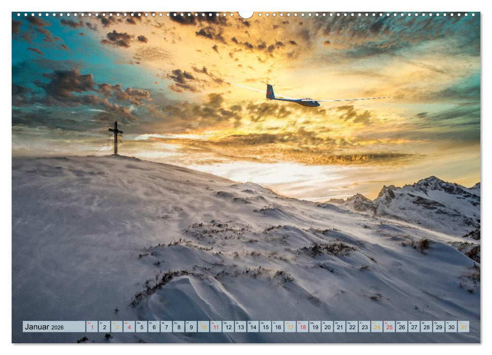 Segelflug, ein Stück Freiheit (CALVENDO Premium Wandkalender 2026)