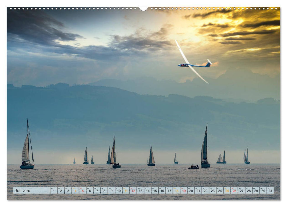 Segelflug, ein Stück Freiheit (CALVENDO Premium Wandkalender 2026)