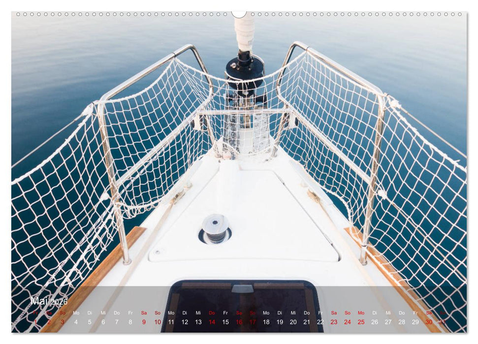 Segeln in Kroatien (CALVENDO Wandkalender 2026)