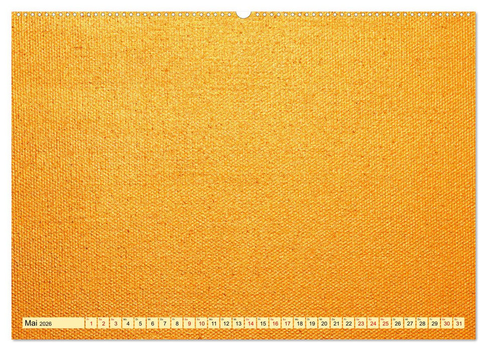 Goldglanz Bastelkalender (CALVENDO Premium Wandkalender 2026)