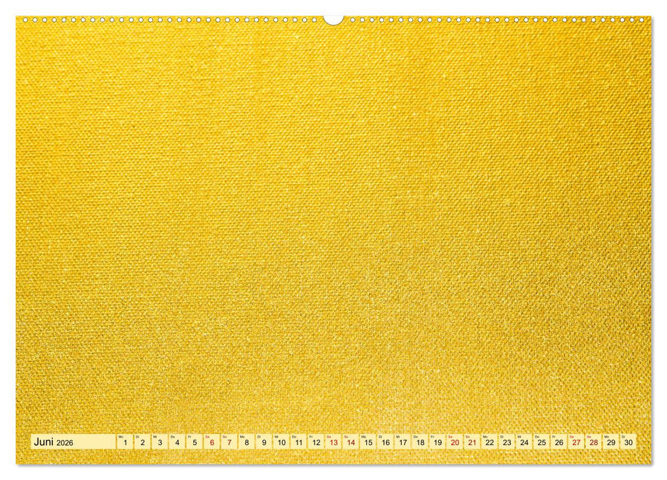 Goldglanz Bastelkalender (CALVENDO Premium Wandkalender 2026)