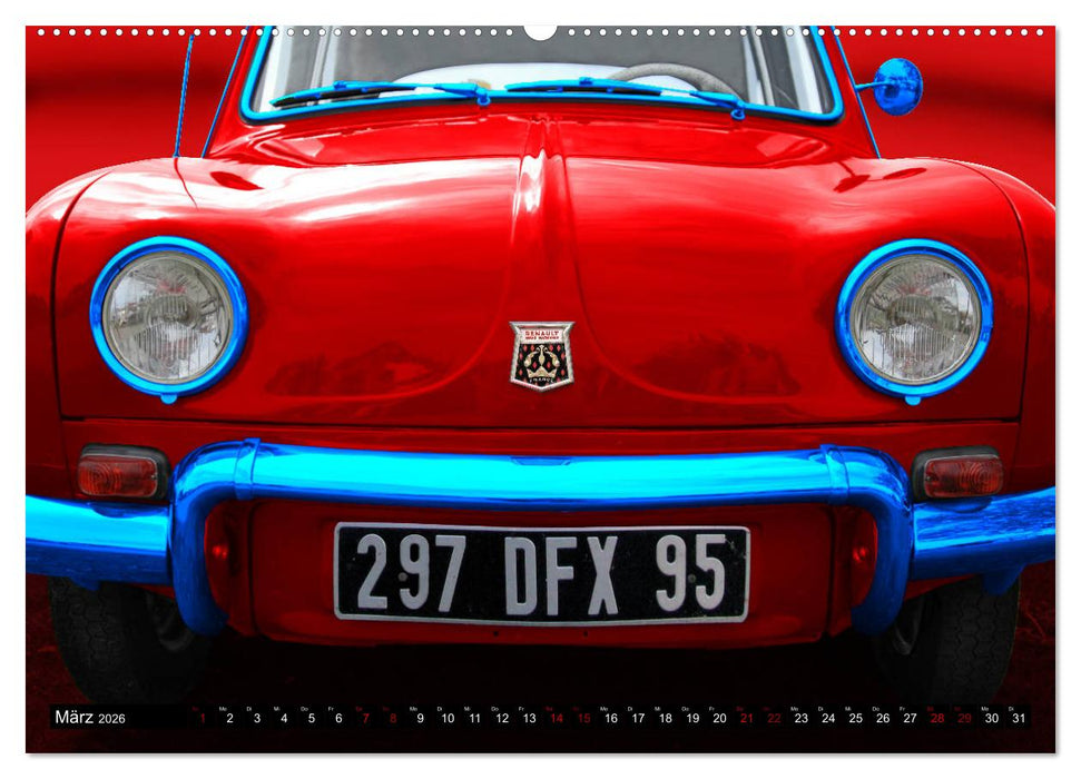 2026 Oldtimer by aRi F. (CALVENDO Premium Wandkalender 2026)