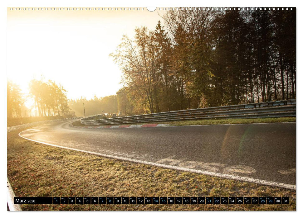 Rennstrecken Impressionen (CALVENDO Wandkalender 2026)