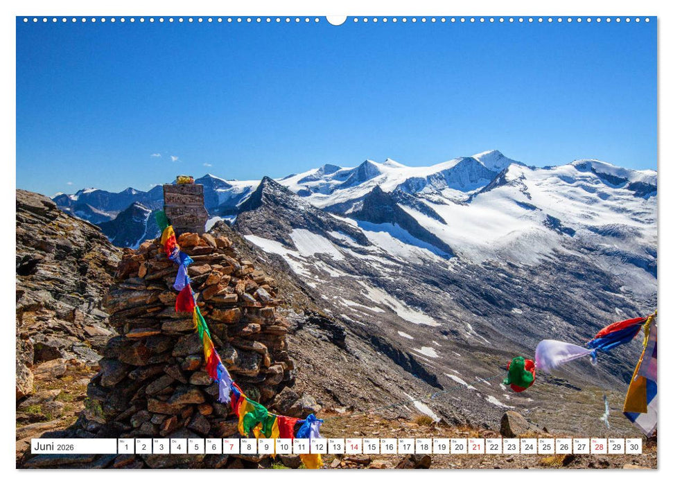 Es grüßt der Großvenediger (CALVENDO Premium Wandkalender 2026)