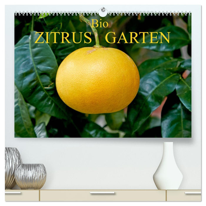 Bio Zitrus Garten (CALVENDO Premium Wandkalender 2026)
