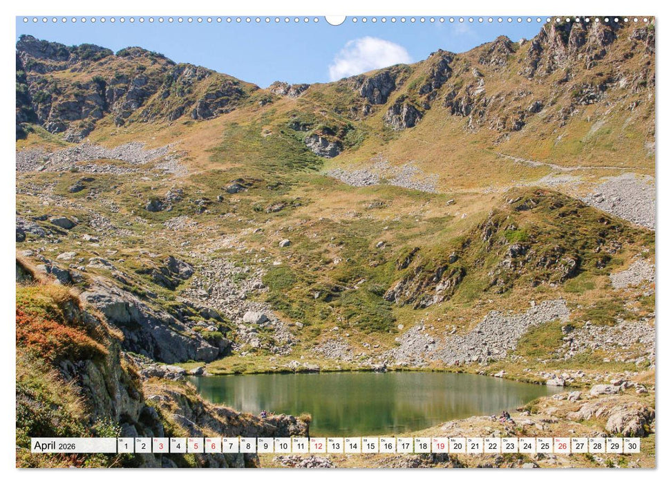 Piemont und Aostatal (CALVENDO Premium Wandkalender 2026)